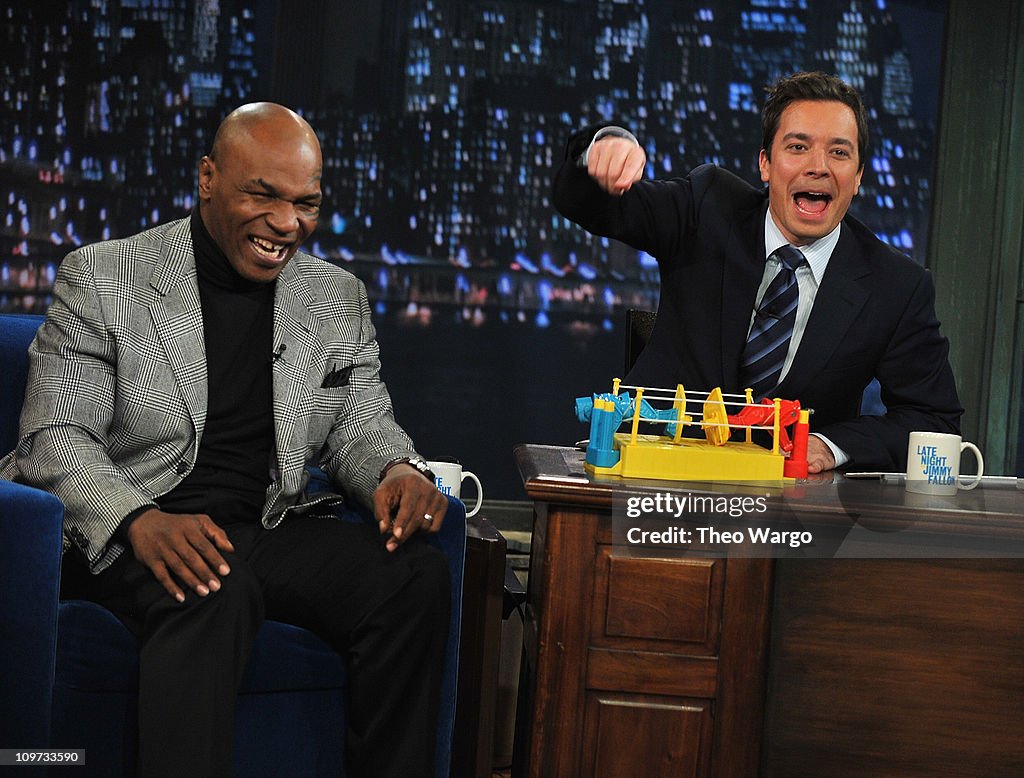 Celebrities Visit "Late Night With Jimmy Fallon" - March 2, 2011