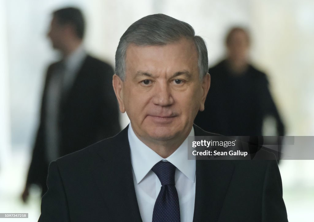 Uzbek President Shavkat Mirziyoyev Visits Berlin