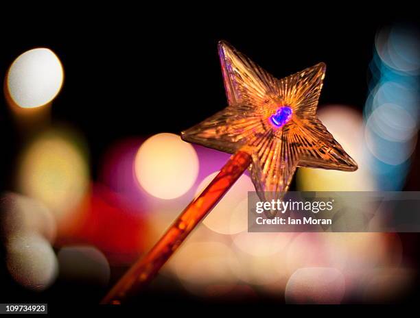 blackpool bokeh - magic wand stock pictures, royalty-free photos & images