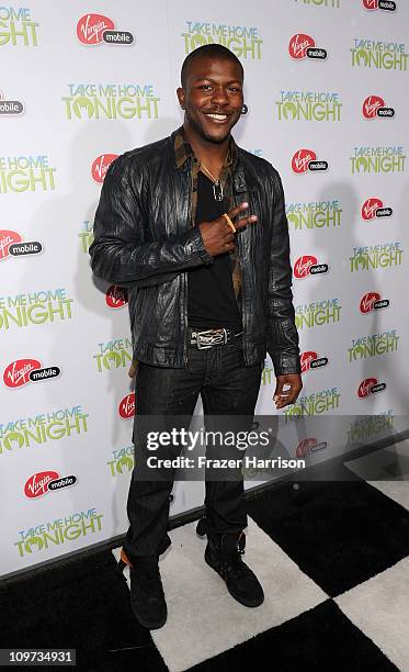 Actor Edwin Hodge arrives at Relativity Media presents the premiere of "Take Me Home Tonight" held at Regal Cinemas L.A. Live Stadium 14 on March 2,...