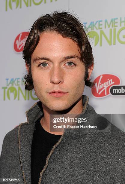 Actor Chase Ryan Jeffery arrives at Relativity Media presents the premiere of "Take Me Home Tonight" held at Regal Cinemas L.A. Live Stadium 14 on...