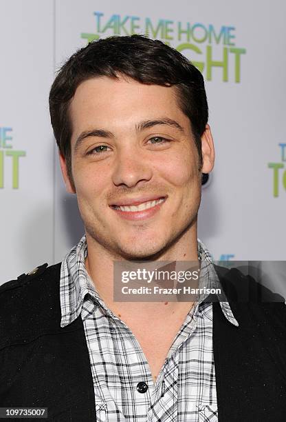 Actor Mike Erwin arrives at Relativity Media presents the premiere of "Take Me Home Tonight" held at Regal Cinemas L.A. Live Stadium 14 on March 2,...