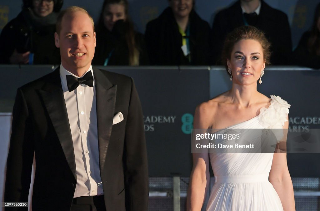 EE British Academy Film Awards - VIP Arrivals