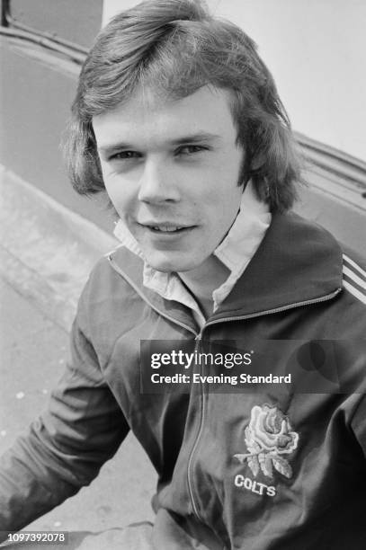 English rugby union player and coach Clive Woodward, UK, 11th April 1975.