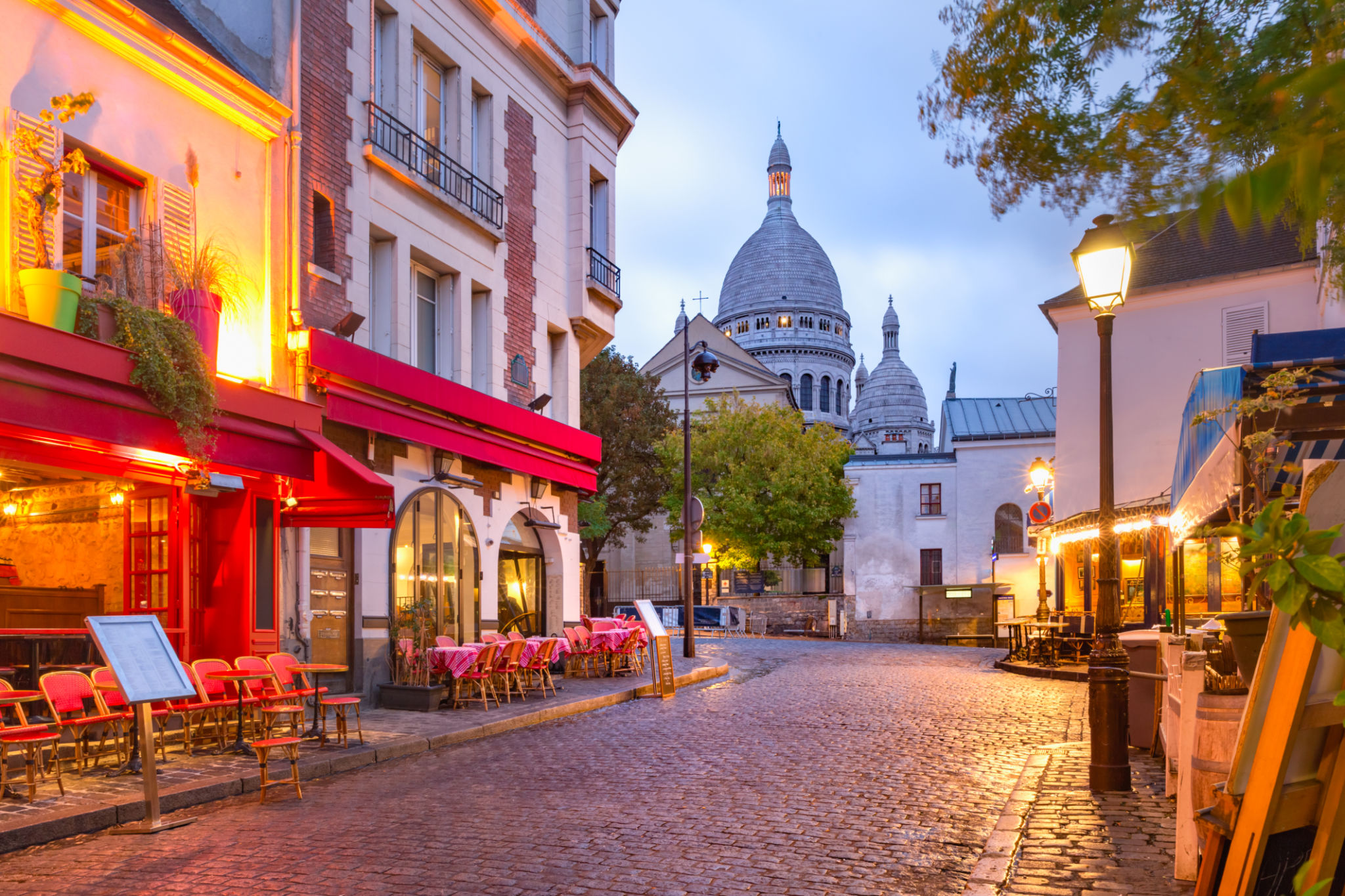 Montmartre in Paris, France Montmartre in Paris, France