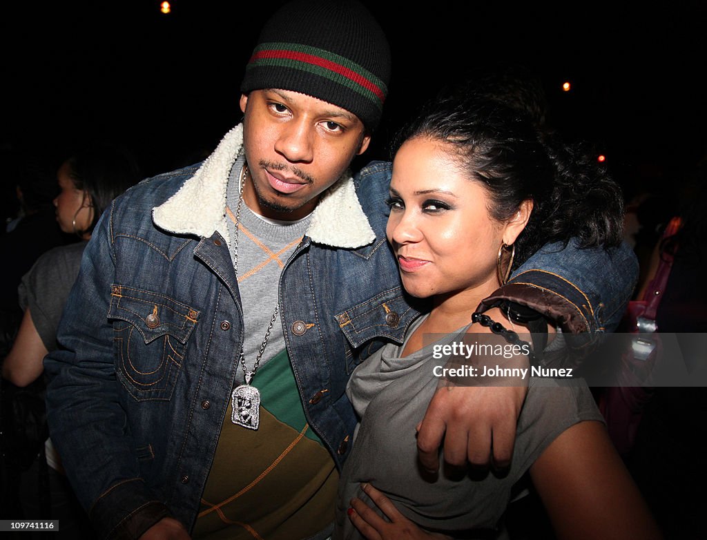 Rapper Vado and WWPR radio personality Angela Yee attend vh1's