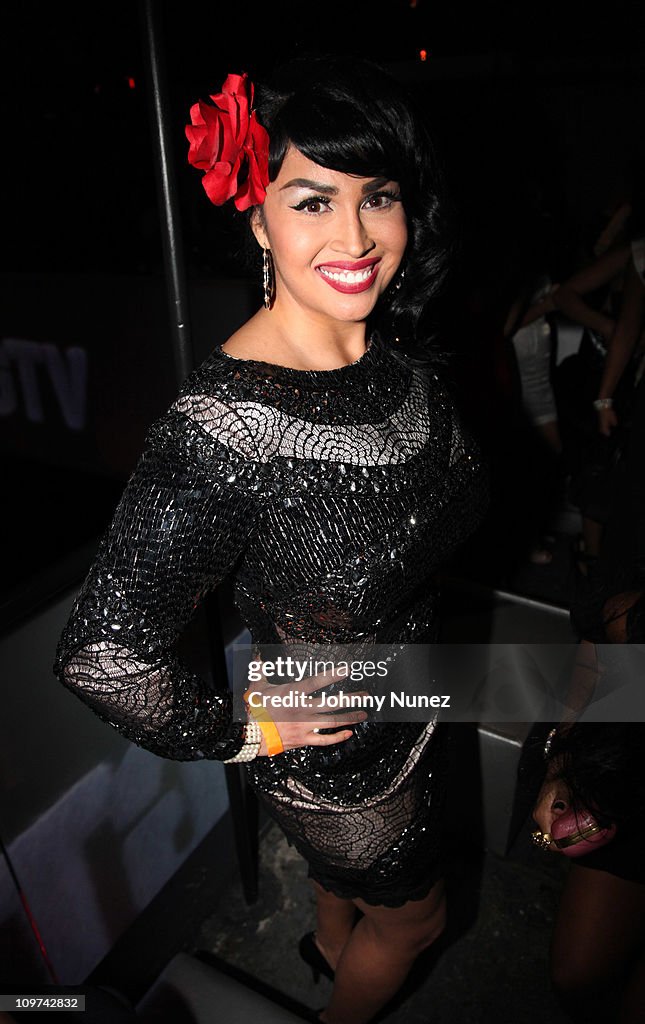 Somaya Raper Singer and castmember Somaya Reece attends vh1's