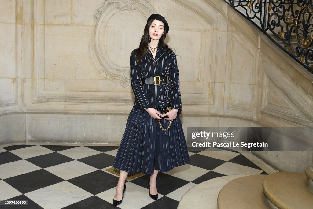 Christian Dior : Photocall - Paris Fashion Week - Haute Couture Spring Summer 2019