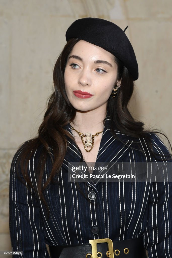Christian Dior : Photocall - Paris Fashion Week - Haute Couture Spring Summer 2019