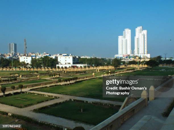 bagh ibne qasim of clifton - clifton beach pakistan stock pictures, royalty-free photos & images