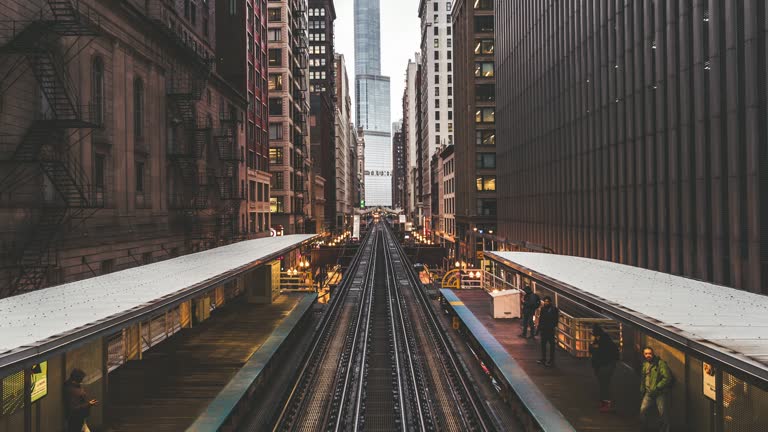 L Train Ramp 370 The L Train Chicago Stock Videos, Footage, & 4K Video Clips - Getty ...