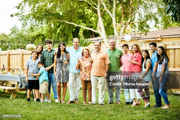 portrait of multi-generation family in party - gulf coast states photos stock pictures, royalty-free photos & images