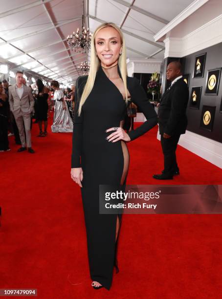 Giuliana Rancic attends the 61st Annual GRAMMY Awards at Staples Center on February 10, 2019 in Los Angeles, California.