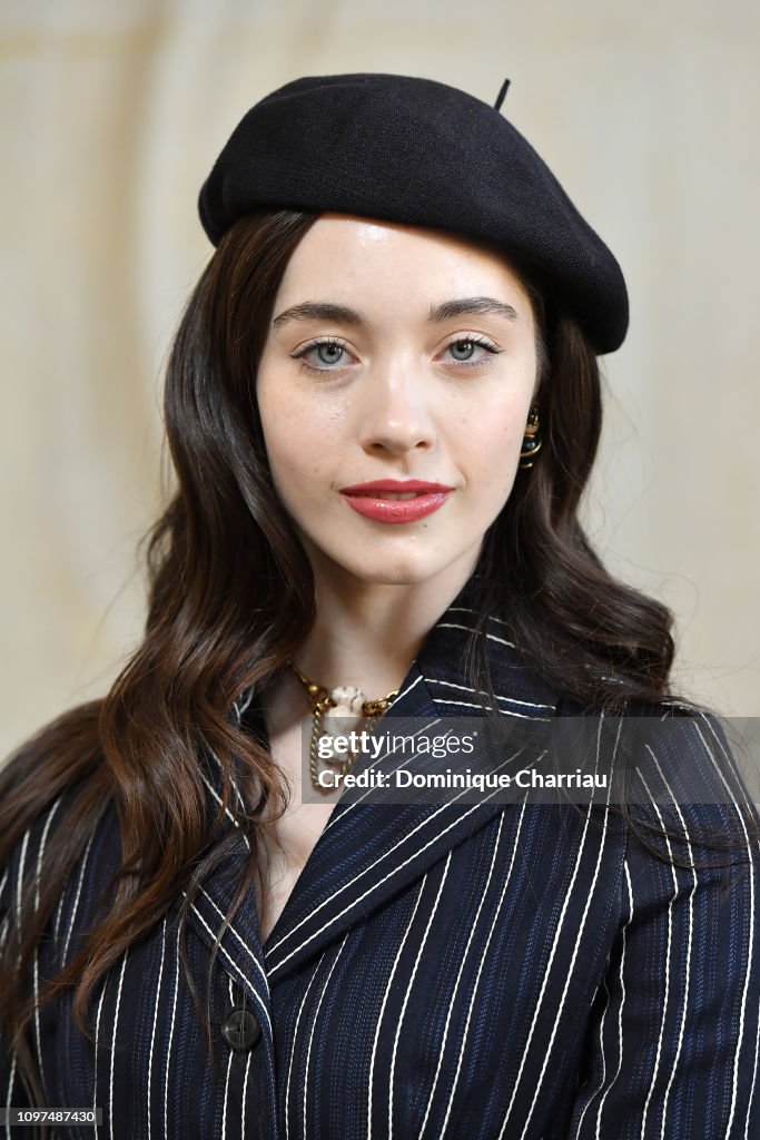 Christian Dior : Photocall - Paris Fashion Week - Haute Couture Spring Summer 2019