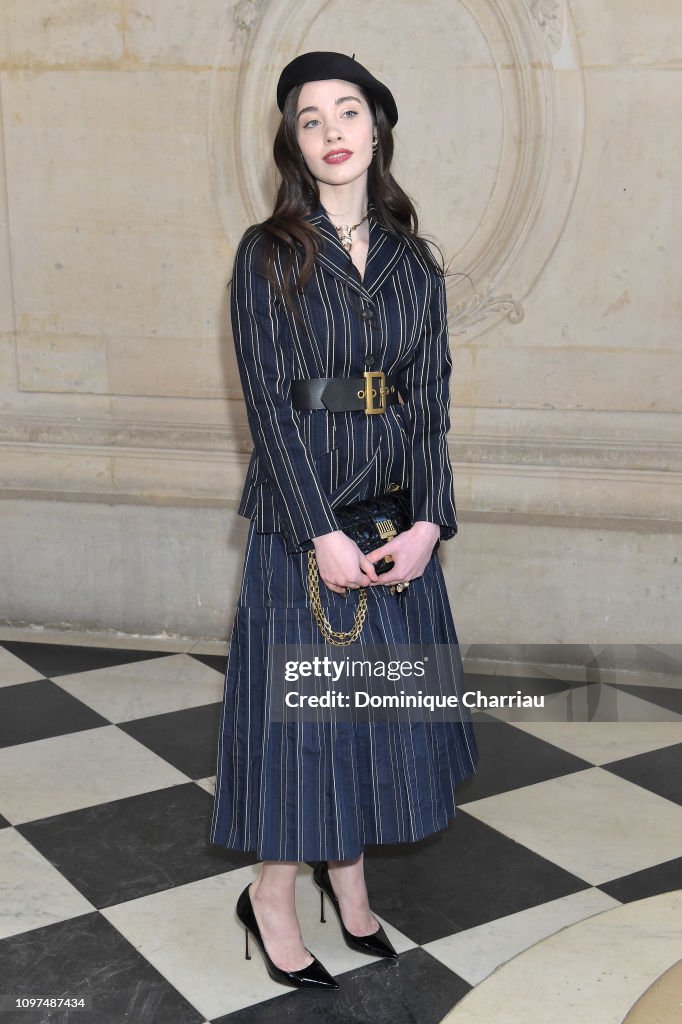 Christian Dior : Photocall - Paris Fashion Week - Haute Couture Spring Summer 2019