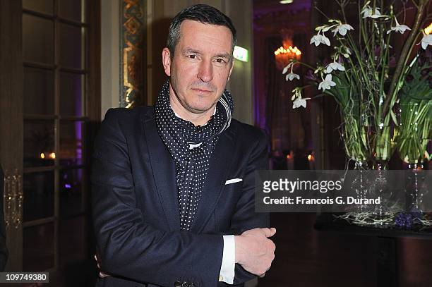 Designer Dries van Noten attends the Joyce Hong Kong 40th Anniversary - Intimate Dinner Hosted By Keith Of Joyce & Angelica Cheung at Shangri-La...