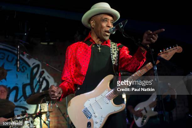 Buddy Guy at Buddy Guy's Legends in Chicago Illinois, January 17, 2019. "n"n"n