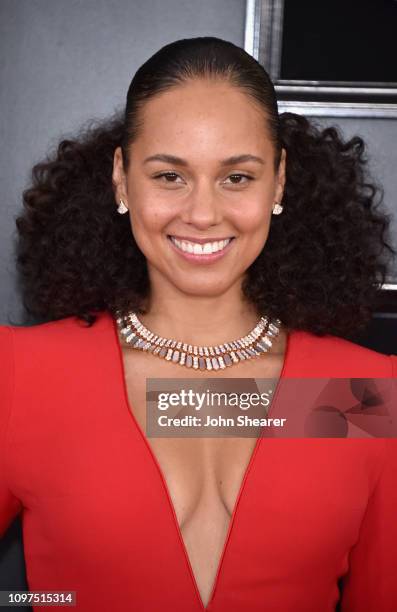 Host Alicia Keys attends the 61st Annual GRAMMY Awards at Staples Center on February 10, 2019 in Los Angeles, California.