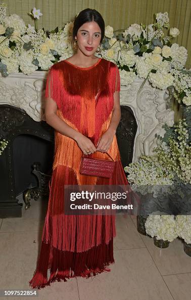 Bettina Looney attends the British Vogue and Tiffany & Co. Celebrate ...