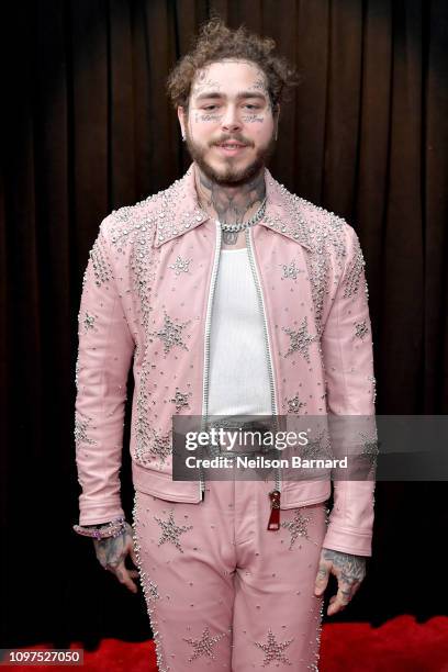 Post Malone attends the 61st Annual GRAMMY Awards at Staples Center on February 10, 2019 in Los Angeles, California.