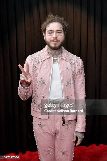 Post Malone attends the 61st Annual GRAMMY Awards at Staples Center on February 10, 2019 in Los Angeles, California.