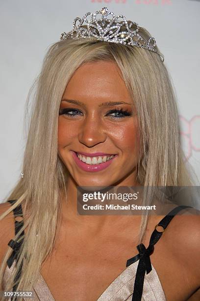 Adult actress Kacey Jorden attends a party at Scores on March 3, 2011 in New York City.