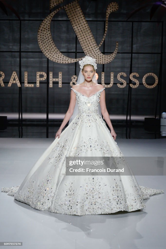 Ralph & Russo : Runway - Paris Fashion Week - Haute Couture Spring Summer 2019