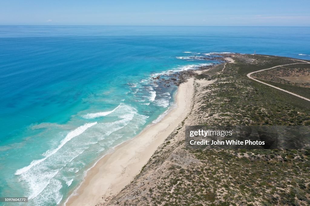 Corny Point Rocks Corny Point Yorke Peninsula South Australia High-Res Stock Photo ...