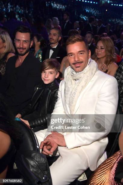 Ricky Martin during the 61st Annual GRAMMY Awards at Staples Center on February 10, 2019 in Los Angeles, California.