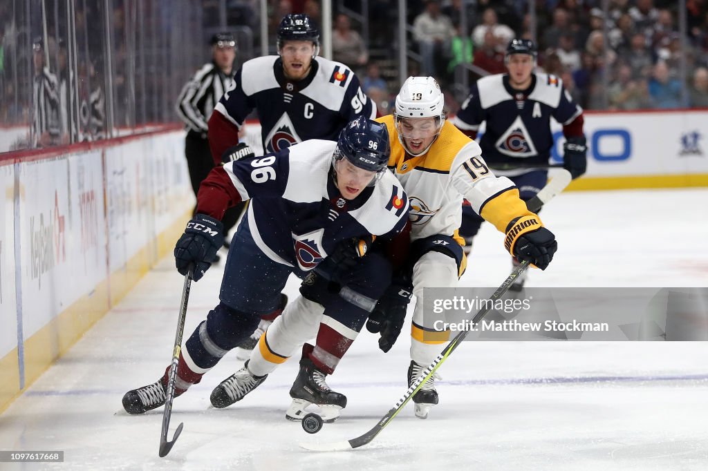 Nashville Predators v Colorado Avalanche