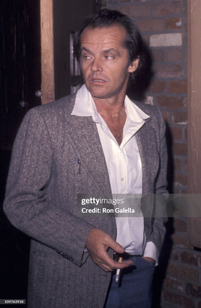 Jack Nicholson Sighted at On The Rox