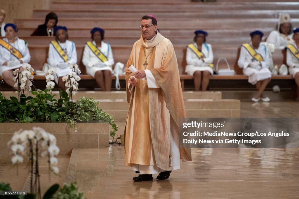 Memorial Mass Honoring Dr. Martin Luther King, Jr. At The Cathedral Of Our Lady Of The Angels