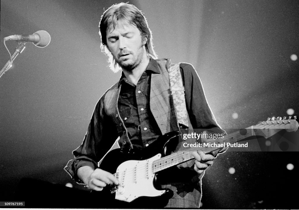 Eric Clapton On Stage