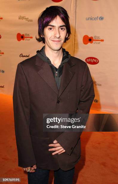 Dhani Harrison during The Concert for Bangladesh Revisted with George Harrison and Friends Documentary Gala - Arrivals in Burbank, California, United...