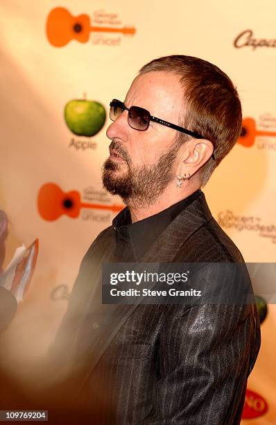 Ringo Starr during The Concert for Bangladesh Revisted with George Harrison and Friends Documentary Gala - Arrivals in Burbank, California, United...