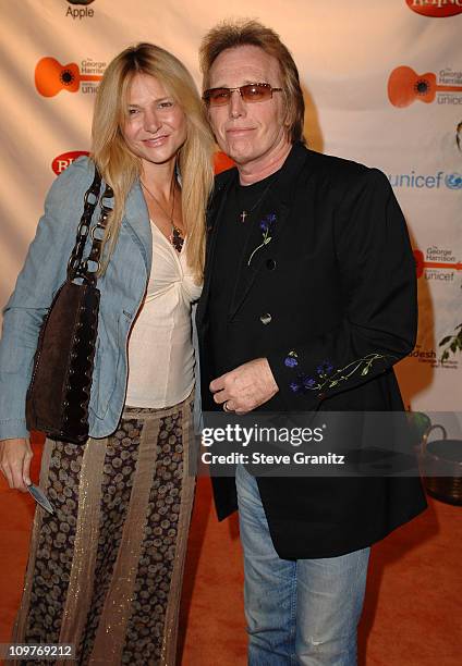 Tom Petty and guest during The Concert for Bangladesh Revisted with George Harrison and Friends Documentary Gala - Arrivals in Burbank, California,...