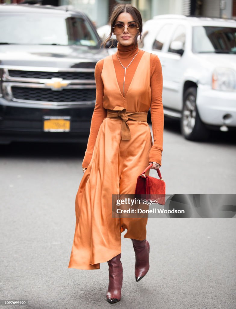 Street Style - New York Fashion Week February 2019 - Day 4