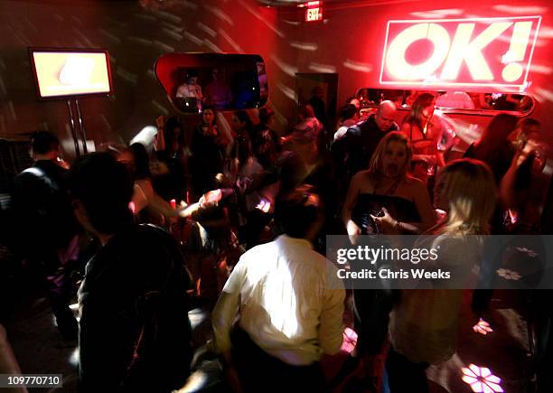 Atmosphere during Ok! Magazine US Debut Launch Party at LAX in Los Angeles, California, United States.