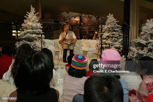 Doug Gresham, stepson of author C.S. Lewis during Holiday Mall Transformation Based Upon Walt Disney Pictures and Walden Media's "The Chronicles of...