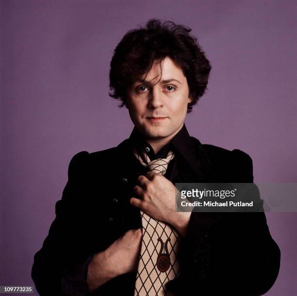 Posed portrait of singer and guitarist Marc Bolan of T-Rex, London, 18th June 1976. (Photo by Michael Putland/Getty Images