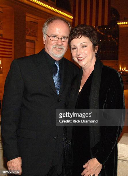 Garth Fundis & Ann Fundis during The 39th Annual CMA Awards - Warner Bros. After Party at Metrazur in New York, New York, United States.