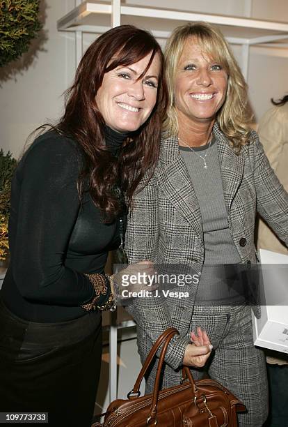 Molly Madden and Cynthia Pett Dante during Coach Flagship Store Opening on Rodeo Drive at Coach Store in Beverlry Hills, California, United States.