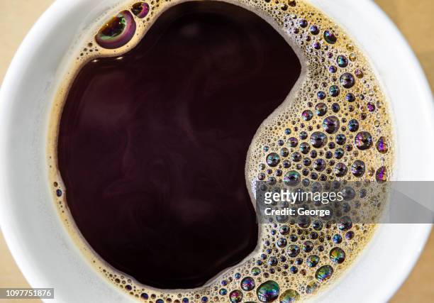 close up, black coffee, hot drink - black coffee stock pictures, royalty-free photos & images