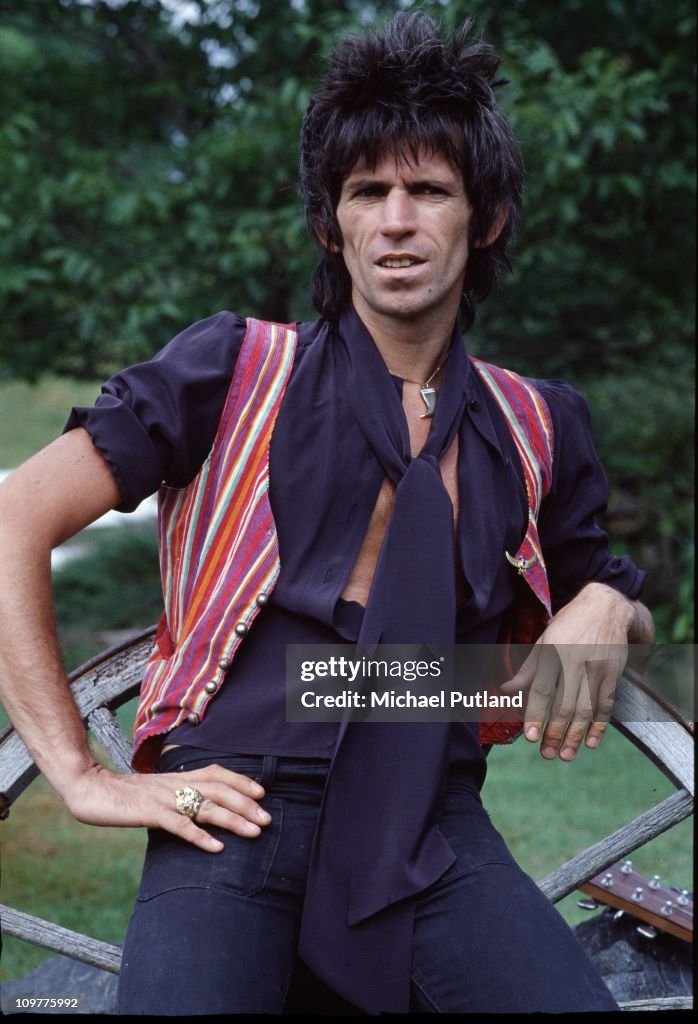 Keith Richards At Home
