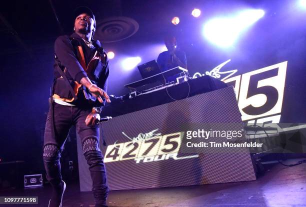 Jacquees performs during his "4275 Tour" at Ace of Spades on January 21, 2019 in Sacramento, California.
