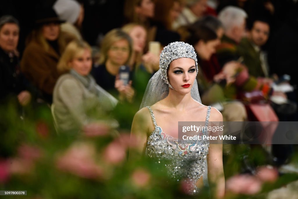 Chanel : Runway - Paris Fashion Week - Haute Couture Spring Summer 2019