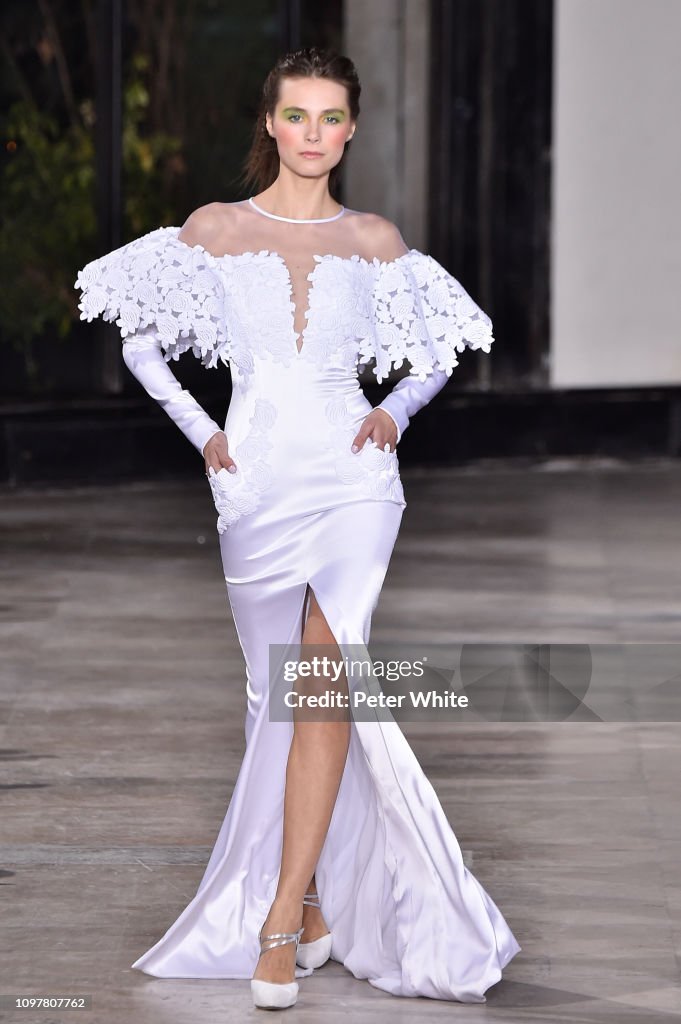 Georges Chakra : Runway - Paris Fashion Week - Haute Couture Spring Summer 2019