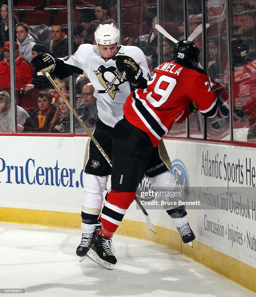 Pittsburgh Penguins v New Jersey Devils