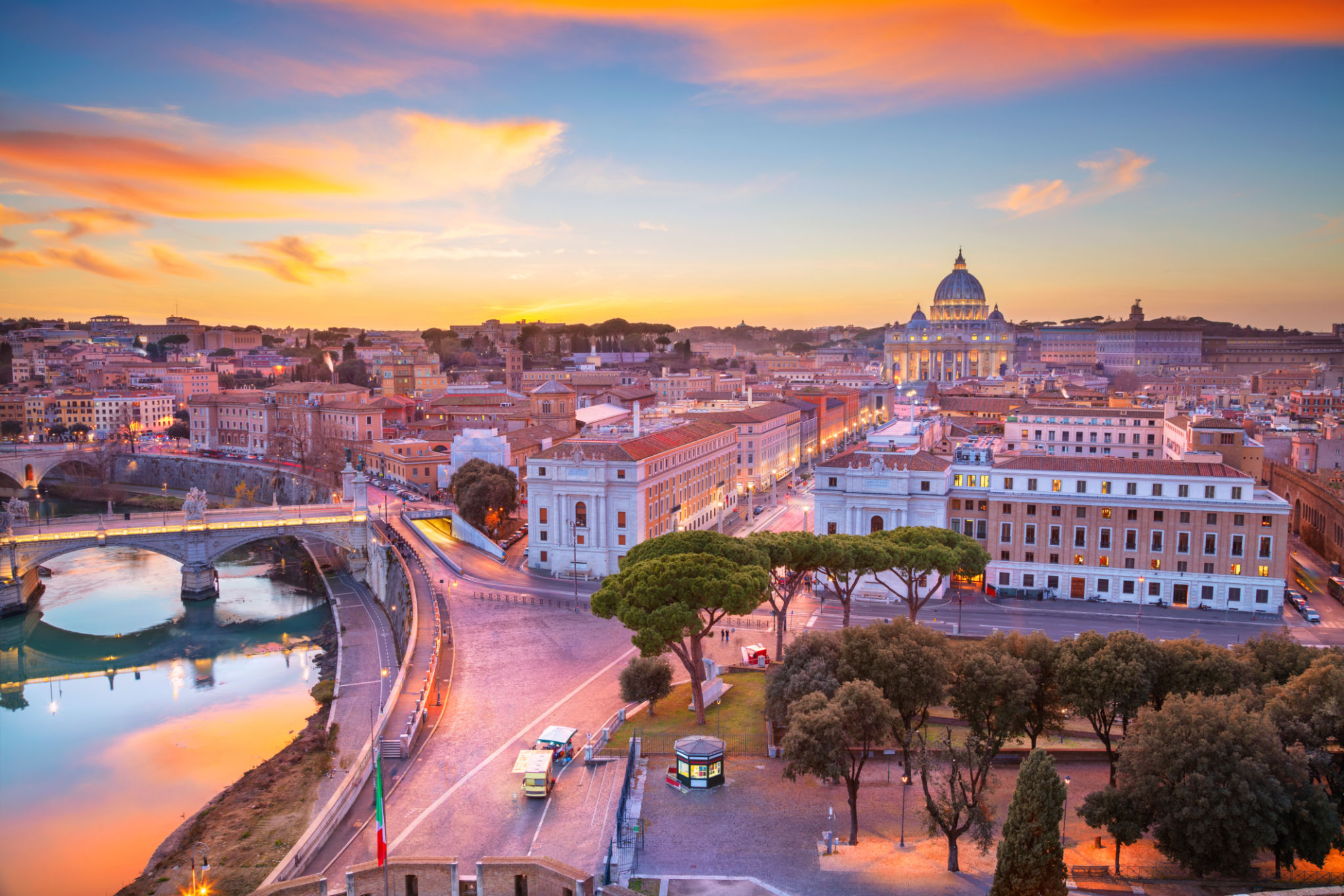 rome cityscape