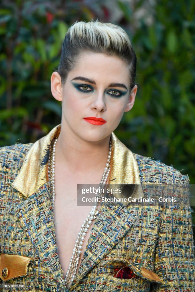 Chanel : Photocall - Paris Fashion Week - Haute Couture Spring Summer 2019